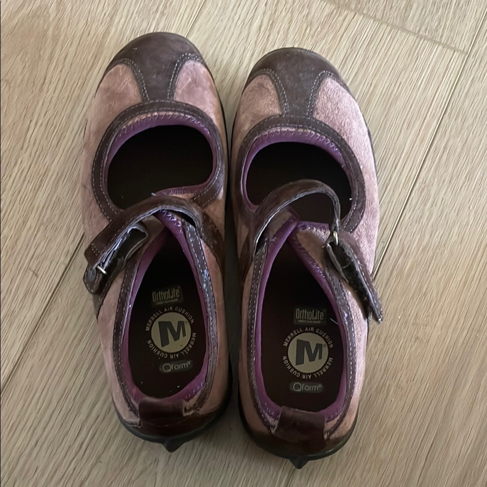 Merrell Pink and Brown Dress Shoes